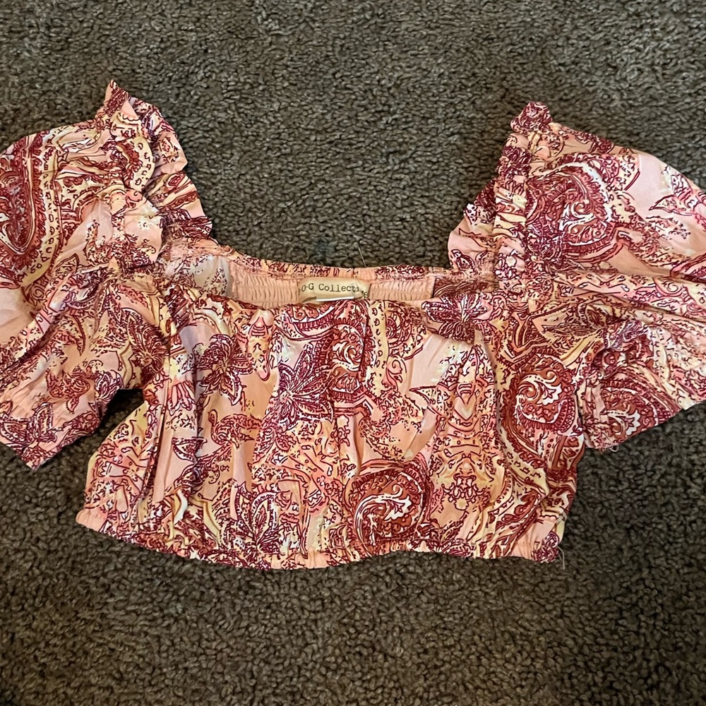 summer cropped top
